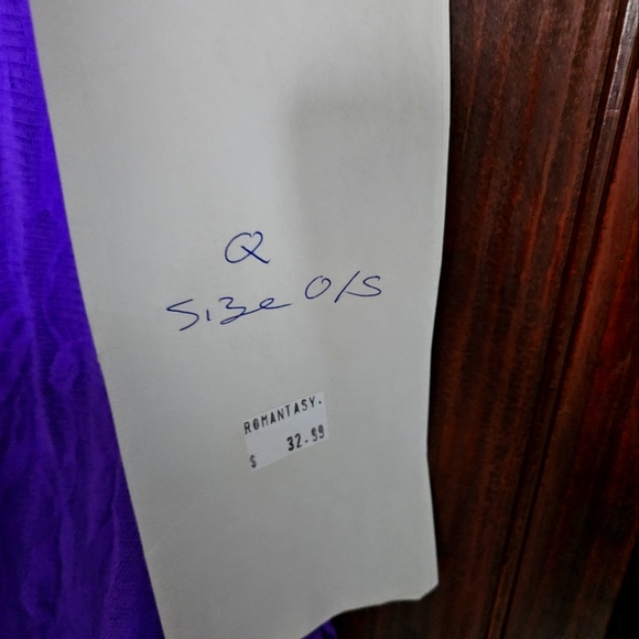 Leg  Avenue lingerie color  purple size  one size fit all set (panties) - Picture 2 of 4